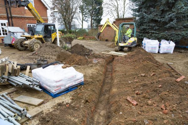 Drainage Ditch Digging in Rochester