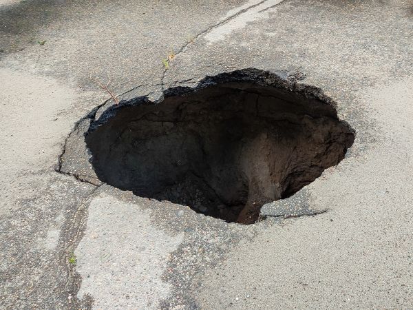 Sinkhole Repair in Rochester