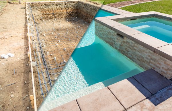 Pool Site Leveling in Rochester