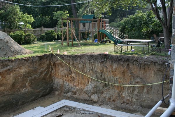 Footer Digging in Rochester