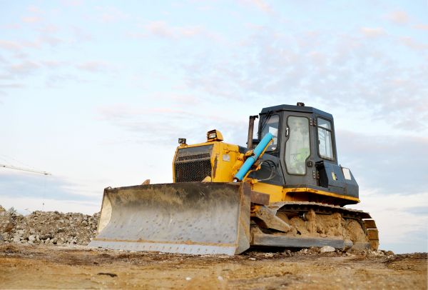Bulldozer Land Excavation in Rochester