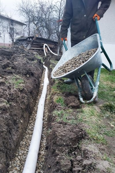 Drain Trenching in Rochester