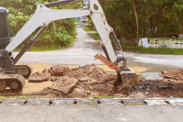 Cost of Water Line Excavation in Rochester