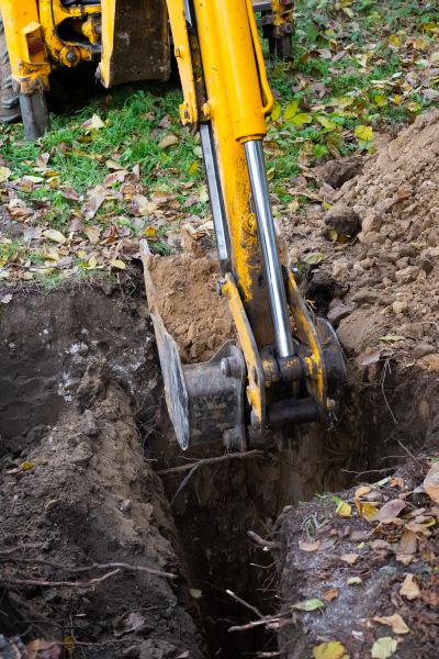 Sewer Tank Excavation in Rochester