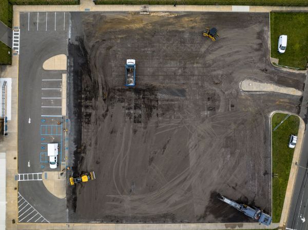 Parking Lot Excavation in Rochester