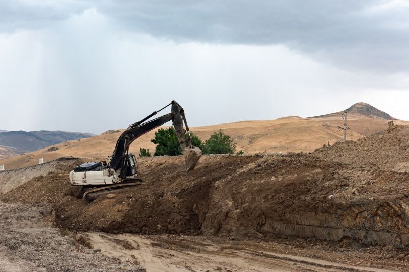 Land Excavation detail